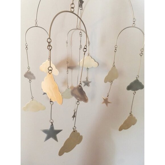 Pottery Barn Kids Stars & Cloud Ceiling Mobile - Picture 1 of 6